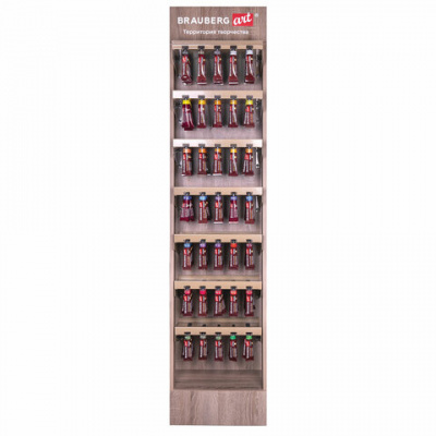 Стойка под масляные краски напольная BRAUBERG ART, дерево, 178х40х30 см, 505915 Стойка под масляные краски напольная BRAUBERG ART, дерево, 178х40х30 см, 505915