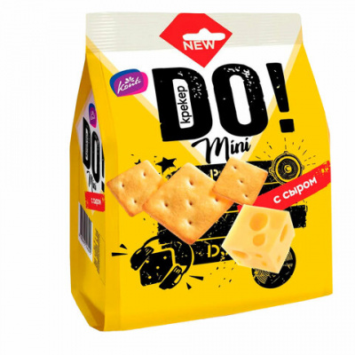 Печенье-крекер KONTI "Do! Mini" с сыром, 130 г, 17734 Печенье-крекер KONTI "Do! Mini" с сыром, 130 г, 17734