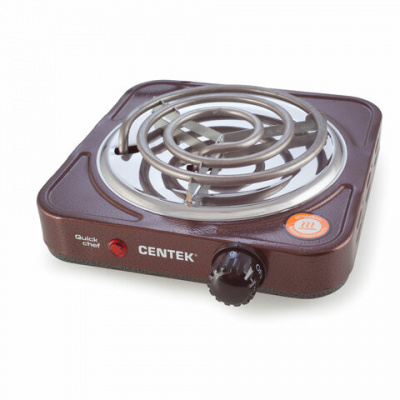 Настольная электрическая плита CENTEK CT-1508, 1000 Вт, 1 конфорка, 5 режимов нагрева, коричневая, CT-1508 Siberia Настольная электрическая плита CENTEK CT-1508, 1000 Вт, 1 конфорка, 5 режимов нагрева, коричневая, CT-1508 Siberia