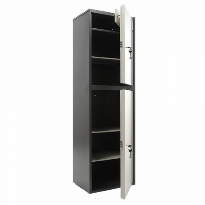 Шкаф металлический для документов AIKO "SL-150/2Т" ГРАФИТ, 1490х460х340 мм, 36 кг, S10799152502 Шкаф металлический для документов AIKO "SL-150/2Т" ГРАФИТ, 1490х460х340 мм, 36 кг, S10799152502