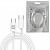 Кабель USB Type-C-Type-C, 60 Вт, белый, 2 м, DEFENDER F182, 87538