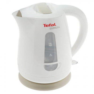 Чайник TEFAL KO29913E, 1,5 л, 2200 Вт, закрытый нагревательный элемент, пластик, белый, 7211000396 Чайник TEFAL KO29913E, 1,5 л, 2200 Вт, закрытый нагревательный элемент, пластик, белый, 7211000396