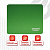 Коврик для мыши SONNEN "GREEN", резина + ткань, 220х180х3 мм, 513305