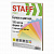Бумага цветная STAFF МАЛОГО ФОРМАТА, А5, 80 г/м2, 100 л. (5 цветов х 20 л.), цветная пастель, 110891