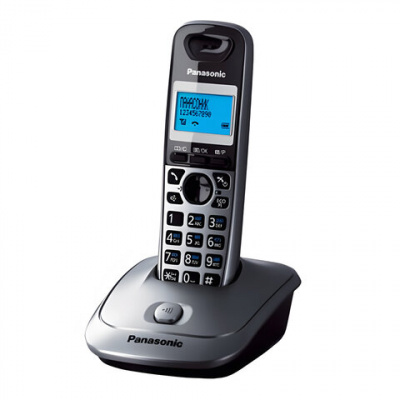 Радиотелефон PANASONIC KX-TG2511RUM, память 50 номеров, АОН, повтор, спикерфон, полифония, серый Радиотелефон PANASONIC KX-TG2511RUM, память 50 номеров, АОН, повтор, спикерфон, полифония, серый