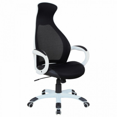 Кресло офисное BRABIX PREMIUM "Genesis EX-517", пластик белый, ткань/экокожа/сетка черная, 531573 Кресло офисное BRABIX PREMIUM "Genesis EX-517", пластик белый, ткань/экокожа/сетка черная, 531573