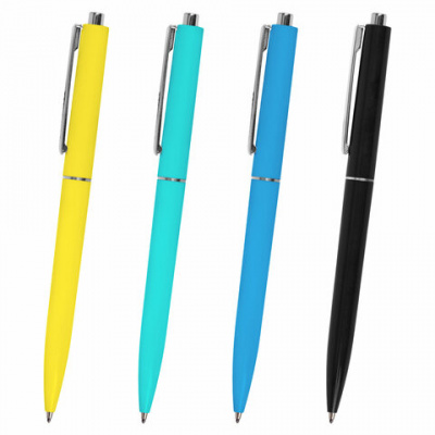 Ручка шариковая автоматическая BRAUBERG X17 COLOR, СИНЯЯ, стандартный узел 0,7 мм, линия письма 0,5 мм, 144154 Ручка шариковая автоматическая BRAUBERG X17 COLOR, СИНЯЯ, стандартный узел 0,7 мм, линия письма 0,5 мм, 144154