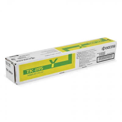 Тонер-картридж KYOCERA (TK-895Y) FS-C8020MFP/C8025MFP/C8520MFP/C8525MFP, желтый, оригинальный, ресурс 6000 страниц, 1T02K0ANL0 Тонер-картридж KYOCERA (TK-895Y) FS-C8020MFP/C8025MFP/C8520MFP/C8525MFP, желтый, оригинальный, ресурс 6000 страниц, 1T02K0ANL0