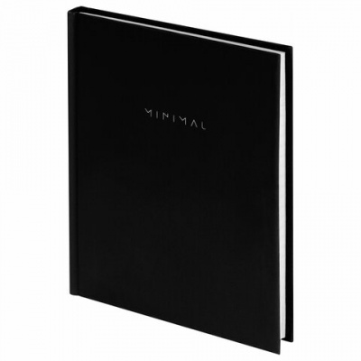 Блокнот МАЛЫЙ ФОРМАТ 110х147 мм, А6, 80 л., твердый, клетка, BRAUBERG "Minimal", черный, 116444 Блокнот МАЛЫЙ ФОРМАТ 110х147 мм, А6, 80 л., твердый, клетка, BRAUBERG "Minimal", черный, 116444