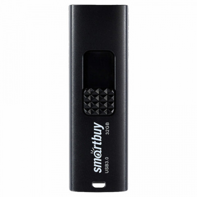 Флеш-диск 32 GB SMARTBUY Fashion USB 3.0, черный, SB032GB3FSK