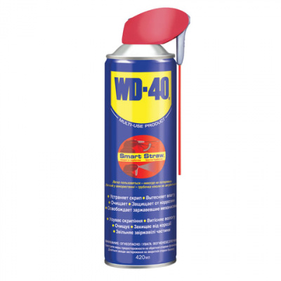 Средство WD-40 универсальное, 420 мл, для тысячи применений в офисе, быту, производстве, WD0002/2 Средство WD-40 универсальное, 420 мл, для тысячи применений в офисе, быту, производстве, WD0002/2