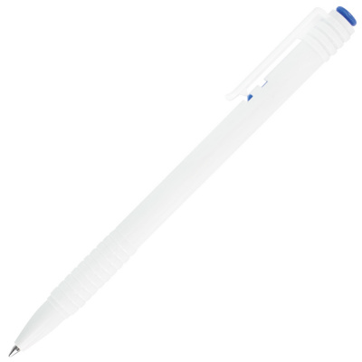Ручка шариковая масляная автоматическая BRAUBERG "Click White", СИНЯЯ, корпус белый, узел 1 мм, линия письма 0,5 мм, 142713 Ручка шариковая масляная автоматическая BRAUBERG "Click White", СИНЯЯ, корпус белый, узел 1 мм, линия письма 0,5 мм, 142713