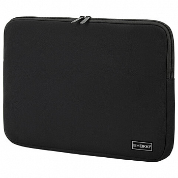 Чехол для ноутбука HEIKKI SLIM 15,6'' (ХЕЙКИ), неопрен, Case, черный, 26х37х2,5 см, 272605
