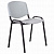 Стул STAFF "Iso Plast CF-009", черный каркас, пластик серый, 532570 Стул STAFF "Iso Plast CF-009", черный каркас, пластик серый, 532570