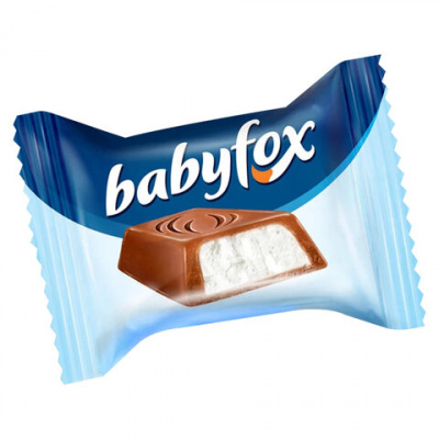 Конфеты шоколадные мини BABYFOX c молочной начинкой, 500 г, УК803 Конфеты шоколадные мини BABYFOX c молочной начинкой, 500 г, УК803