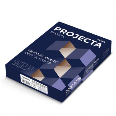Бумага офисная А4, 80 г/м2, 500 л., марка В, PROJECTA SPECIAL, Россия, 153% (CIE) Бумага офисная А4, 80 г/м2, 500 л., марка В, PROJECTA SPECIAL, Россия, 153% (CIE)