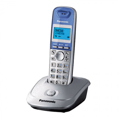 Радиотелефон PANASONIC KX-TG2511RUS, память 50 номеров, АОН, повтор, спикерфон, полифония, серебро Радиотелефон PANASONIC KX-TG2511RUS, память 50 номеров, АОН, повтор, спикерфон, полифония, серебро