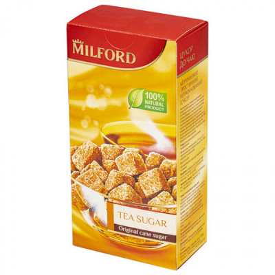 Сахар кусковой тростниковый MILFORD 0,5 кг, 979 Сахар кусковой тростниковый MILFORD 0,5 кг, 979