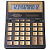 Калькулятор настольный CITIZEN SDC-888TIIGE (203х158 мм), 12 разрядов, двойное питание, ЗОЛОТОЙ