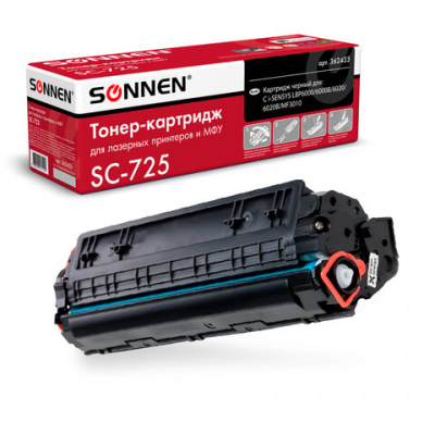 Картридж лазерный SONNEN (SC-725) для CANON LBP6000/LBP6020/LBP6020B, ВЫСШЕЕ КАЧЕСТВО, ресурс 1600 стр., 362433 Картридж лазерный SONNEN (SC-725) для CANON LBP6000/LBP6020/LBP6020B, ВЫСШЕЕ КАЧЕСТВО, ресурс 1600 стр., 362433