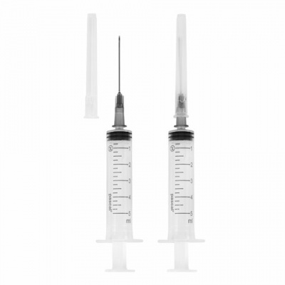 Шприц 3-х компонентный PASCAL, 5 мл, КОМПЛЕКТ 100 шт., в пакете, игла 0,7х30 – 22G, 120406 Шприц 3-х компонентный PASCAL, 5 мл, КОМПЛЕКТ 100 шт., в пакете, игла 0,7х30 – 22G, 120406