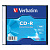Диск CD-R VERBATIM, 700 Mb, 52х, Slim Case (1 штука)
