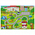 Настольное покрытие BRAUBERG KIDS, А3+, пластик, 46x33 см, "Лабиринт", 273620