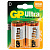 Батарейки КОМПЛЕКТ 2 шт., GP Ultra G-Tech, D (LR20, 13А), алкалиновые, блистер, 13AU-CR2