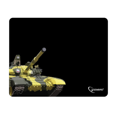 Коврик для мыши GEMBIRD MP-GAME10 "Танк", ткань+резина, 250x200x3 мм, черный Коврик для мыши GEMBIRD MP-GAME10 "Танк", ткань+резина, 250x200x3 мм, черный