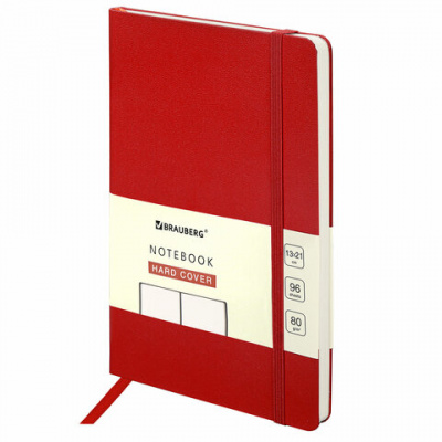 Блокнот-скетчбук А5 (130х210 мм), BRAUBERG ULTRA, балакрон, 80 г/м2, 96 л., без линовки, красный, 113049 Блокнот-скетчбук А5 (130х210 мм), BRAUBERG ULTRA, балакрон, 80 г/м2, 96 л., без линовки, красный, 113049