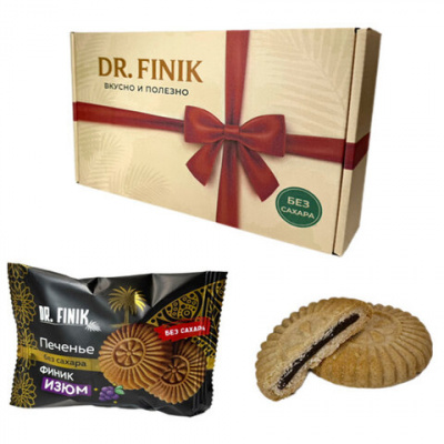 Печенье песочное DR.FINIK "Солнышко" с начинкой из финика и изюма, БЕЗ САХАРА, 700 г Печенье песочное DR.FINIK "Солнышко" с начинкой из финика и изюма, БЕЗ САХАРА, 700 г