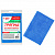 Тряпка для мытья пола из микрофибры 70х80 см "ULTRASONIC INDIGO COLOUR", синяя, 220 г/м2, LAIMA HOME, 608220