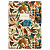 Тетрадь B5 (179х250 мм) 60 л. BRUNO VISCONTI сшивка, клетка, Soft Touch, фольга, бежевая бумага 70 г/м2, "ЕГИПЕТ", 7-60-001/14