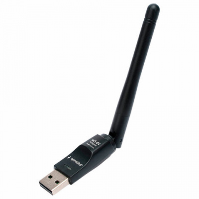 Сетевой адаптер Wi-Fi GEMBIRD 150 Мбит, с антенной, USB, 802.11b/g/n, MT7601, WNP-UA-011 Сетевой адаптер Wi-Fi GEMBIRD 150 Мбит, с антенной, USB, 802.11b/g/n, MT7601, WNP-UA-011