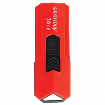 Флеш-диск 16 GB SMARTBUY Stream USB 3.0, красный, SB16GBST-R3