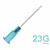 Иглы инъекционные одноразовые SFM 0,60 х 25 - 23G, КОМПЛЕКТ 100 шт.
