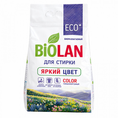 Стиральный порошок-автомат 2,4 кг, БИОЛАН Color (Нэфис Косметикс), 103-4 Стиральный порошок-автомат 2,4 кг, БИОЛАН Color (Нэфис Косметикс), 103-4