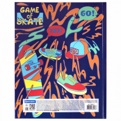 Дневник 1-11 класс 40 л., твердый, BRAUBERG, глянцевая ламинация, "Skateboarder", 106617 Дневник 1-11 класс 40 л., твердый, BRAUBERG, глянцевая ламинация, "Skateboarder", 106617