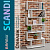 Стеллаж BRABIX "Scandi SH-008", 730х250х1760 мм, 6 секций, ЛДСП, белый, 641897, ЦБ013658-1