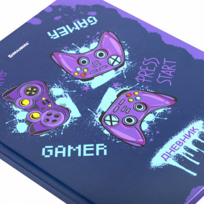 Дневник 5-11 класс 48 л., твердый, BRAUBERG, глянцевая ламинация, с подсказом, "GAMER", 106629 Дневник 5-11 класс 48 л., твердый, BRAUBERG, глянцевая ламинация, с подсказом, "GAMER", 106629