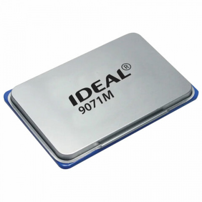 Штемпельная подушка TRODAT IDEAL 9071Мс, 90х56 мм, металлический корпус, синяя, 153125/190092 Штемпельная подушка TRODAT IDEAL 9071Мс, 90х56 мм, металлический корпус, синяя, 153125/190092