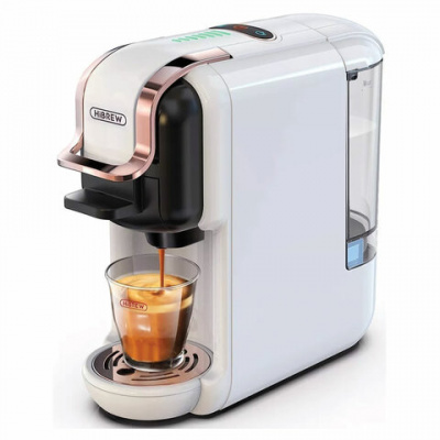 Кофемашина капсульная 5 в 1 NES/DG/чалды/молотый/K-Cup HIBREW H2B, 1450 Вт, объем 0,6 л, белая, 37194, AC-514K White Кофемашина капсульная 5 в 1 NES/DG/чалды/молотый/K-Cup HIBREW H2B, 1450 Вт, объем 0,6 л, белая, 37194, AC-514K White