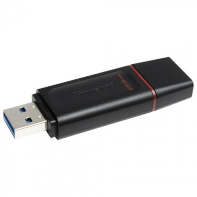 Флеш-диск 256 GB KINGSTON DataTraveler Exodia, разъем USB 3.2, черный/розовый, DTX/256GB