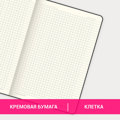 Блокнот А5 (148x218 мм), BRAUBERG "Metropolis Special", под кожу, 80 л., резинка, клетка, красный, 111575 Блокнот А5 (148x218 мм), BRAUBERG "Metropolis Special", под кожу, 80 л., резинка, клетка, красный, 111575