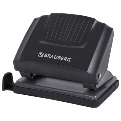 Дырокол BRAUBERG "SUPER", до 20 листов, черный, 272742 Дырокол BRAUBERG "SUPER", до 20 листов, черный, 272742