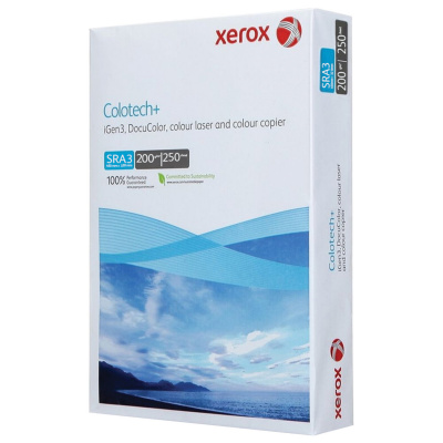 Бумага для цветной лазерной печати SRA3, 200 г/м2, 250 л., XEROX COLOTECH+, Австрия, 161% CIE, 003R95842 Бумага для цветной лазерной печати SRA3, 200 г/м2, 250 л., XEROX COLOTECH+, Австрия, 161% CIE, 003R95842