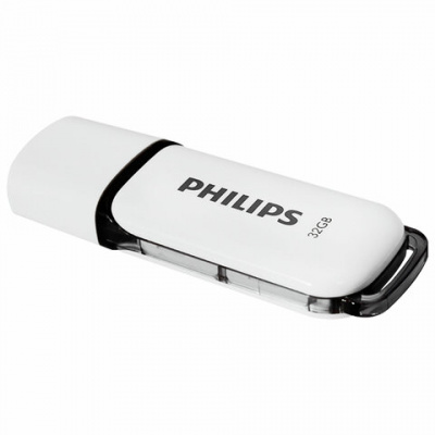 Флеш-диск 32 GB PHILIPS SNOW, разъем USB 2.0, черный, FM32FD70B/97 Флеш-диск 32 GB PHILIPS SNOW, разъем USB 2.0, черный, FM32FD70B/97