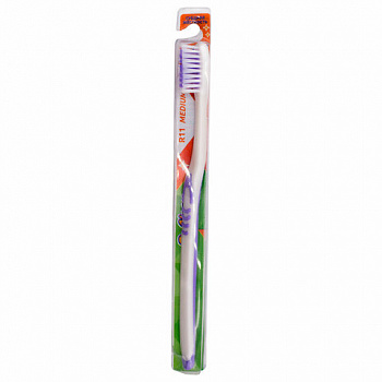 Зубная щетка DR.CLEAN (Доктор Клин) R11, средняя, YGIR-174