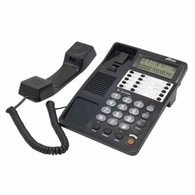 Телефон RITMIX RT-495 black, АОН, спикерфон, память 60 номеров, тональный / импульсный режим, черный, 80002152 Телефон RITMIX RT-495 black, АОН, спикерфон, память 60 номеров, тональный / импульсный режим, черный, 80002152